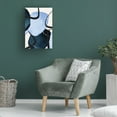 thumbnail image 3 of Trademark Fine Art Sally Ann Moss Shapley Blue 2 Canvas Wall Art, 3 of 4