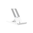thumbnail image 1 of Dalazy Pliable Support de Téléphone Support de Bureau Multi Angle ABS Tablette Flexible Universel Monter Mini Support Résistant aux Chocs Ordinateur Portable Blanc, 1 of 1