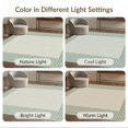 thumbnail image 7 of ODIKA 9'x12' Washable Area Rug Low Pile, Flatwoven, Mint Checked Checkered Grid Gingham Farmhouse Border Classroom for Great Room, Indoor Concept, Large Living, 7 of 7