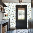 thumbnail image 3 of Farmhouse Peel and Stick Wallpaper Botanical Floral Soft Watercolor Flowers Greenery Wall Mural 17.7in x 9.8ft Self Adhesive Wall Paper for Cabinets Drawers Bathroom Bedroom Thicken Vinyl Roll, 3 of 8