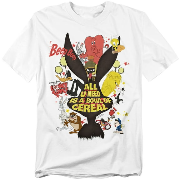 Looney Tunes T-Shirt Cereal Unisex Graphic Tee For Men & Women