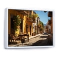 thumbnail image 2 of Designart "Dominican Colonial beautys" Architecture Floater Framed Wall Decor, 2 of 7