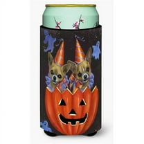 Carolines Treasures Chihuahua Halloweenies Tall Boy Hugger Tall Boy multicolor