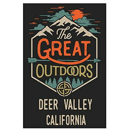 

Deer Valley California Souvenir 2x3-Inch Fridge Magnet The Great Outdoors