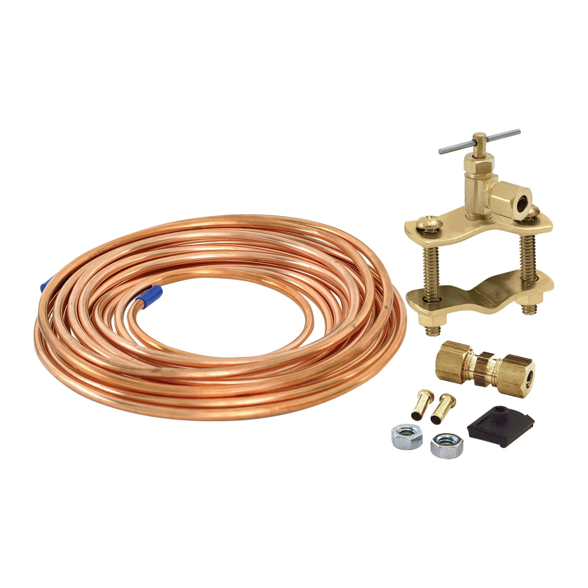 Eastman 48398 Copper Ice Maker Installation Kit, 15 Ft Length