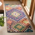 thumbnail image 2 of SAFAVIEH Aspen Mia Geometric Wool Runner Rug, Blue/Multi, 2'3" x 5', 2 of 6
