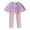 Purple, variant on MIXUE Baby Girls Pants Children'S Leggings Flowers Prints Trousers Two Culottes Spring Autumn Shaggy Yarn Skirt Holiday Wear,Black,18-24 Months