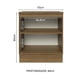 thumbnail image 3 of Gabinete Bajo Cocina Madesa Lux 3 Cajones 70cm y Encimera MG, 3 of 5