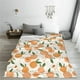 thumbnail image 5 of Fotbe Peaches Manta de Franela Acolchonada con Estampado, Súper Suave y Esponjosa, Extra Grande para Sofá, Cama, Uso Todo el Año-60"x50", 5 of 7