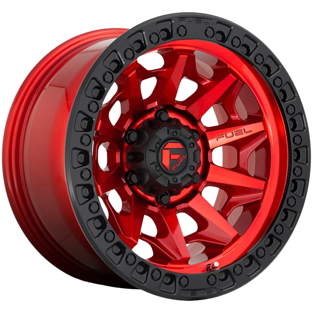 Fuel D695 Covert 18x9 5x150 +20mm Candy Red Wheel Rim 18" Inch