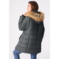 thumbnail image 2 of Roaman's Women's Plus Size Classic Length Puffer Coat, 2 of 6