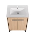 thumbnail image 4 of YANSHE 24''/ 30'' Freestanding Bathroom Vanity With Top Sink, Bathroom Storage Cabinet With 2 Soft Closing Doors, Modern Bathroom Storage Cabinet For Home Bathroom Decoration, 4 of 9