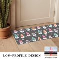 thumbnail image 3 of Gray Christmas Snowman Pattern Door Rugs,Washable Non Slip Door Mats Indoor,Decorative Door Mats,Entry Mat Indoor for Entrance,Bedroom,Kitchen,Bathroom,16"x47", 3 of 6