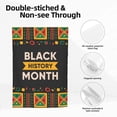 thumbnail image 5 of Black History Month Garden Flag Decoration Yard Farmhouse Double Sided Holiday Party Outdoor Camping Decor Flags 12x18in, 5 of 7