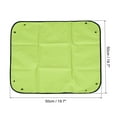 thumbnail image 2 of Uxcell 19.7'' Polyester Plant Repotting Mat, Waterproof Square Transplanting Gardening Mats for Indoor Succulent, Green, 2 of 5