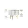 thumbnail image 2 of Meridian Furniture Modernist Nightstand in White Medium Gloss Finish, 2 of 10