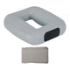 thumbnail image 3 of Anillo de masaje eléctrico de mano para viajes en casa, músculos, cintura, brazos, piernas, cuerpo, 4 velocidades gris, 3 of 9