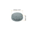 thumbnail image 2 of Uxcell 13mm Dia Pool Cue Tips Snooker Billiard Cue Tips Pool Stick Tips, Grey 20 Pack, 2 of 5