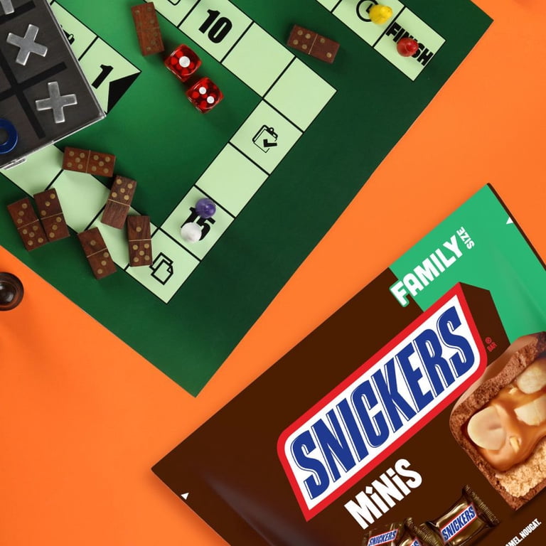Snickers Minis Chocolate Bars - Family Size - 18 oz- Pack of 2