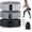 2.Grey and Black 3 PCS, variant on Non-Slip Fabric Resistance Bands for Working Out, Loop Exercise Bands for Booty , , Glute, Stretch Workout Bands for Women & Men, Elastic Bands for Gym Fitness, Yoga, Pilates
