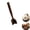 Teak, variant on Wooden Meat Chopper, Wooden Ground Beef Potato Masher, hamburger smasher tool, Multi-Use Wood Meat Separator and Long-lasting Kitchen Utensil