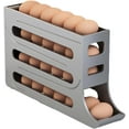 thumbnail image 1 of FYBTO Egg Holder for Fridge, Eggs Dispenser Auto Rolling Egg Tray Storage 30 Egg Container Space-Saving Egg Roller for Refrigerator Kichen Cabinet-0621, 1 of 5