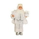 thumbnail image 2 of Figura de Papá Noel, muñeco, adorno para fiesta de Navidad, decoración navideña, coleccionable, de pie Blanco, 2 of 9