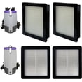 thumbnail image 1 of 4 Pack 107315 HEPA Filter Compatible with Proteam Super Coach Pro 6, Pro 10, FS 6 & GoFree Flex Pro Backpack Vacuums, 1 of 5