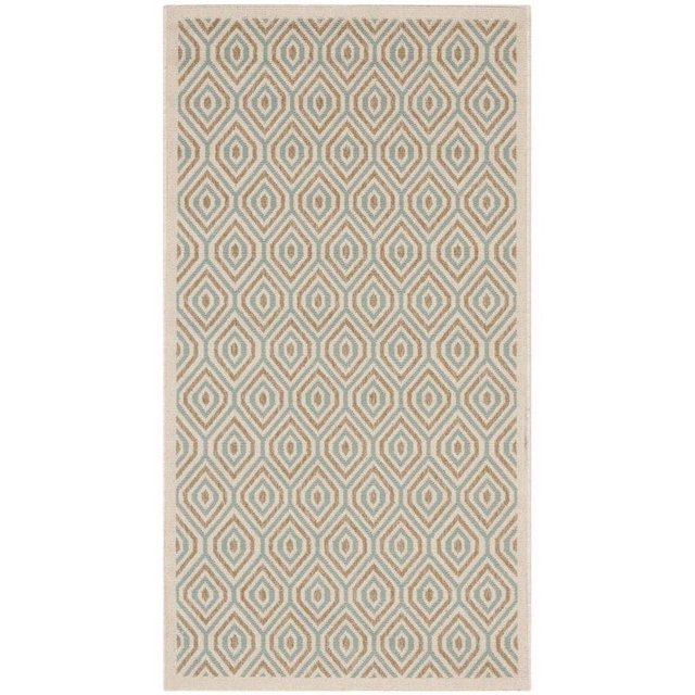 Safavieh Veranda Cream Indoor Outdoor Rug - Runner 2'3" x 8'