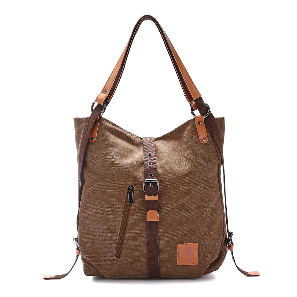Buy Gray Canvas Backpack Women Convertible Bag, Work Tote Bag Convertible  Backpack Purse, Soft and Elegant Convertible Backpack Bag Online in India -  Etsy