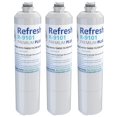 thumbnail image 1 of Filtro de agua para refrigerador Refresh R-9101Plus compatible con NSF-53, paquete de 3, 1 of 6