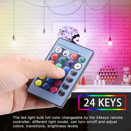 

E27 Light Bulb Socket LED RGB Light Bulb Light Bulb Hotel Lobby For Party Home Clubs Shopping Malls