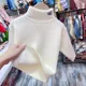 thumbnail image 4 of Autum Winter Baby Boy Girl Clothes High Collar Kid Toddler Girl Boy Thicken Pullover Baby Outerwear Children Baby Loose Sweater, 4 of 6