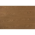 thumbnail image 5 of Baxton Studio Denmark Mid-Century Modern French Oak Brown Finished Rubberwood Dining Table, 5 of 5
