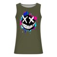 thumbnail image 4 of BiZtdJrK Tank Tops Men Fashion Graphic Tees Casual Round Neck Sleeveless T-Shirt 2025 Summer Going Out Outfits Army Green XXL, 4 of 6