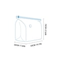 thumbnail image 3 of WREESH Press Type Vacuum Compression Bag Travel-free Pumping Storage Thickened Three-dimensional Clothes Finishing Packaging Too Compression Bag Clearance, 3 of 3