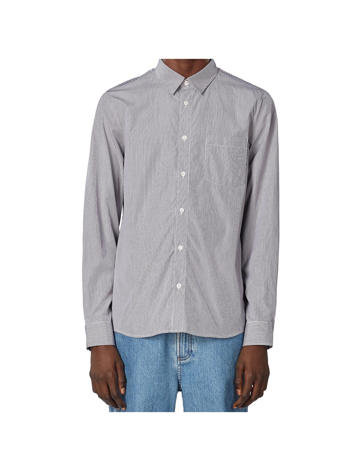 APC Mens Cotton Collared Button-Down 