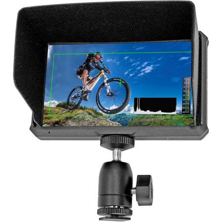 UPC: 0647603938820 | 5  Ultra Lightweight Full HD Hi-Res On-Camera LCD Monitor with 4K HDMI Input and Battery Kit