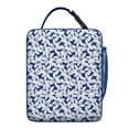 thumbnail image 5 of Hawaiian Tropical Leaf Insulated Lunch Bag – Palm Leaf Hawaiian Floral Aloha Tropical Plant Jungle Leaves Colorful Exotic Beach Vacation Palm Inspired Floral Leafy Summer Vibrant Retro Botanical Tote, 5 of 6