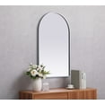 thumbnail image 6 of Metal Frame Arch Mirror 22x36 Inch in Brass, 6 of 7
