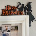 thumbnail image 1 of Adorno de metal para puerta de Halloween, decoración del hogar de Halloween, letrero de calabaza, decoración de esquina de puerta de ventana de mesa de Halloween para decoración del hogar de fiesta de, 1 of 8