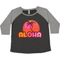 thumbnail image 3 of Inktastic Pink Aloha Palm Women's Plus Size T-Shirt, 3 of 5
