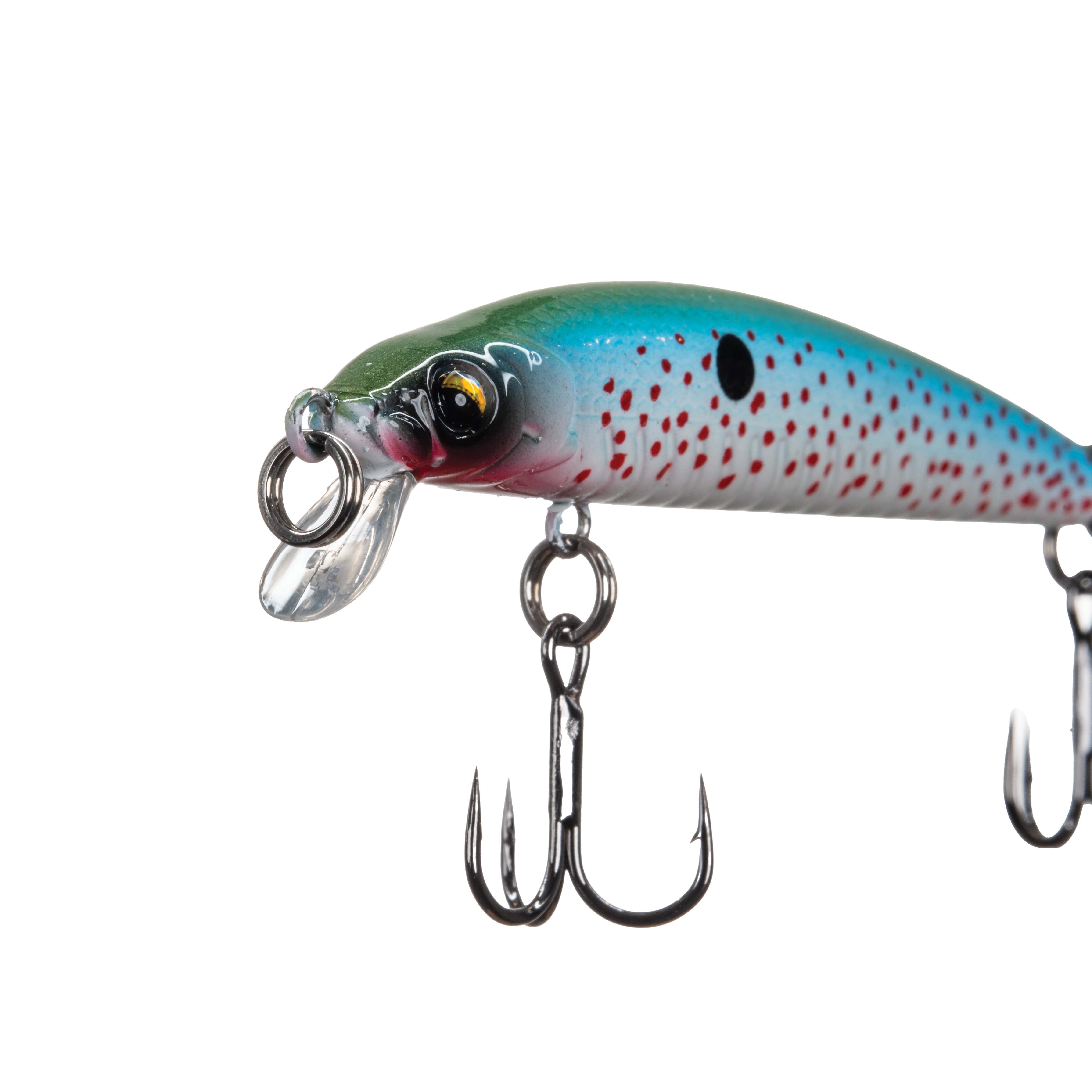 Ozark Trail 2.5 in Jerkbait Fishing Lure, Weep Shad, 3 ft Diving Depth