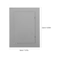 thumbnail image 2 of unbranded Panel De Acceso Para Pared De PVC Gris Resistente Para Plomería Con Cubierta Decorativa Impermeable, 2 of 8