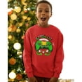 thumbnail image 3 of Gamer Elf Controller Christmas Sweatshirt for Kids Youth Kids Sweatshirt Large Red, 3 of 4