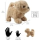 thumbnail image 4 of Ofertas de Cyber Monday 2023: juguetes de peluche eléctricos de simulación para cachorros, perros que pueden caminar y llamar, juguetes de regalo para niños de 3 a 6 años., 4 of 5