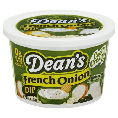 Dean's, French Onion Dip, 16 oz Tub-Pack Of 6