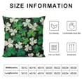 thumbnail image 5 of PHYHOO St. Patrick's Day Decorative Throw Pillow Covers, Black White Buffalo Plaid Check Stripes Outdoor Home Decor, Farmhouse Irish Holiday Couch Cushion Case White, 5 of 5
