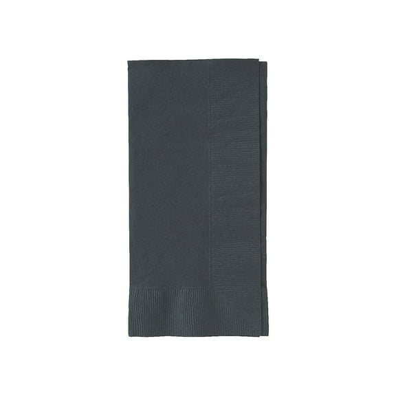 Black Dinner Napkin (50Pc) - Party Supplies - 50 Pieces