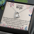 thumbnail image 3 of À Ma Fiancée, Je Ferai Tout Mieux pour Toujours Collier w Message Card, 3 of 8